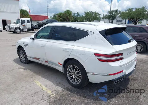 2024 Genesis Gv80 2.5T Awd из США, поврежденный, VIN KMUHBDSB8RU181662